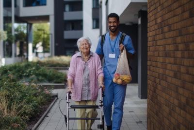 nurse and elder